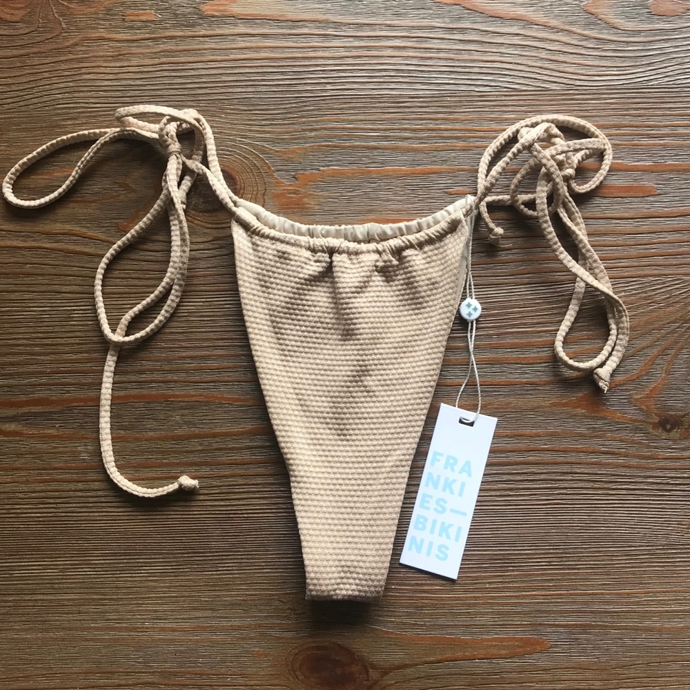 frankies bikinis tan bottoms
